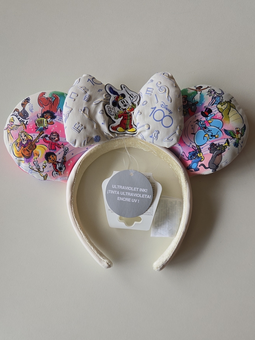 NEW Disney Special Moments 100 Years Characters Pink Ears Headband